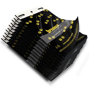 Emma and Oliver Kirk Set of 10 Header Pull Bags - 1000 Premium Pet Waste Station Bags
