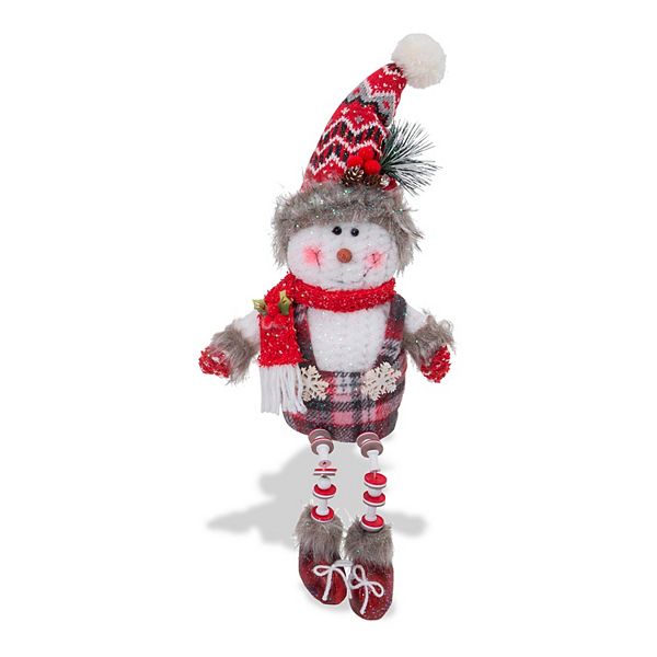 Snowman Shelf Sitter Table Decor - Multi