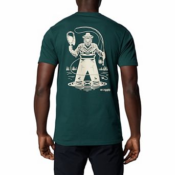 Men's Columbia Performance Fishing Gear Short Sleeve Graphic Tee