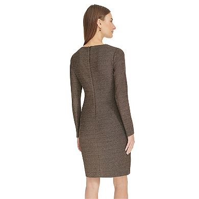 Women's Harper Rose Long Sleeve Ruched V-Neck Dress