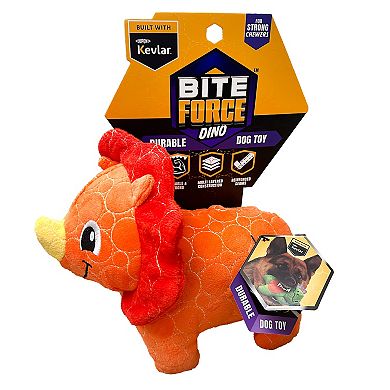 Bite Force Kevlar Triceratops Dog Toy