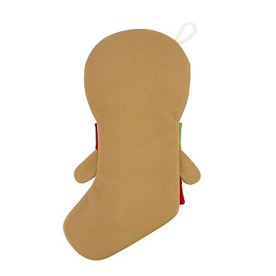St. Nicholas Square Gingerbread Man Christmas Stocking