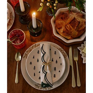 St. Nicholas Square® Snowflake Dinner Plate