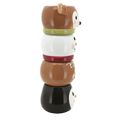 St. Nicholas Square® 4-pc. Holiday Icons Stacking Mug Set