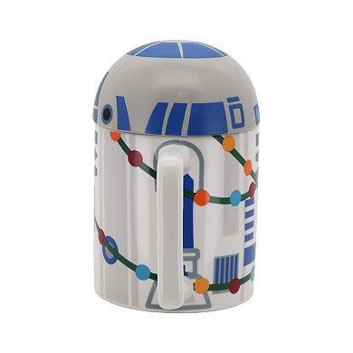 St. Nicholas Square Star Wars Lidded Holiday R2D2 Mug