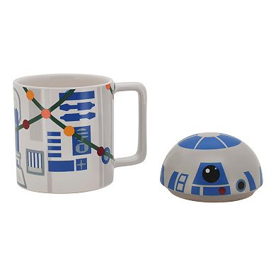 St. Nicholas Square Star Wars Lidded Holiday R2D2 Mug