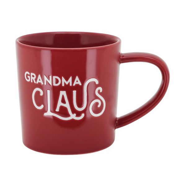 St. Nicholas Square® Grandma Claus Mug - Equestrian Red