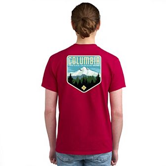 Men's Columbia Adventure Print Short Sleeve Graphic Tee