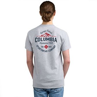 Men's Columbia Adventure Print Short Sleeve Graphic Tee