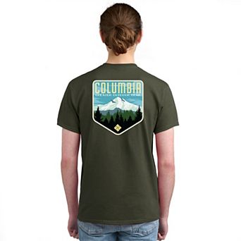 Men's Columbia Adventure Print Short Sleeve Graphic Tee