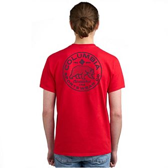 Men's Columbia Adventure Print Short Sleeve Graphic Tee