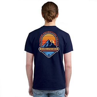 Men's Columbia Adventure Print Short Sleeve Graphic Tee