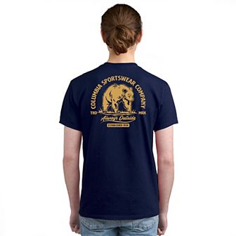 Men's Columbia Adventure Print Short Sleeve Graphic Tee