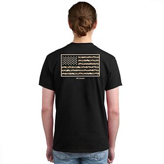 Men's Columbia Americana Adventure Print Short Sleeve Graphic Tee