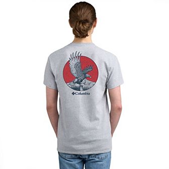 Men's Columbia Americana Adventure Print Short Sleeve Graphic Tee
