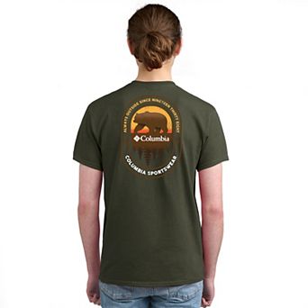 Men's Columbia Americana Adventure Print Short Sleeve Graphic Tee