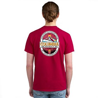 Men's Columbia Americana Adventure Print Short Sleeve Graphic Tee