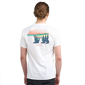 Men's Columbia Americana Adventure Print Short Sleeve Graphic Tee