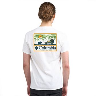 Men's Columbia Americana Adventure Print Short Sleeve Graphic Tee