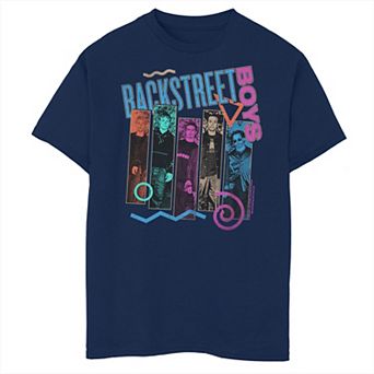 Boys 8-20 Backstreet Boys Members Banners Husky Graphic Tee