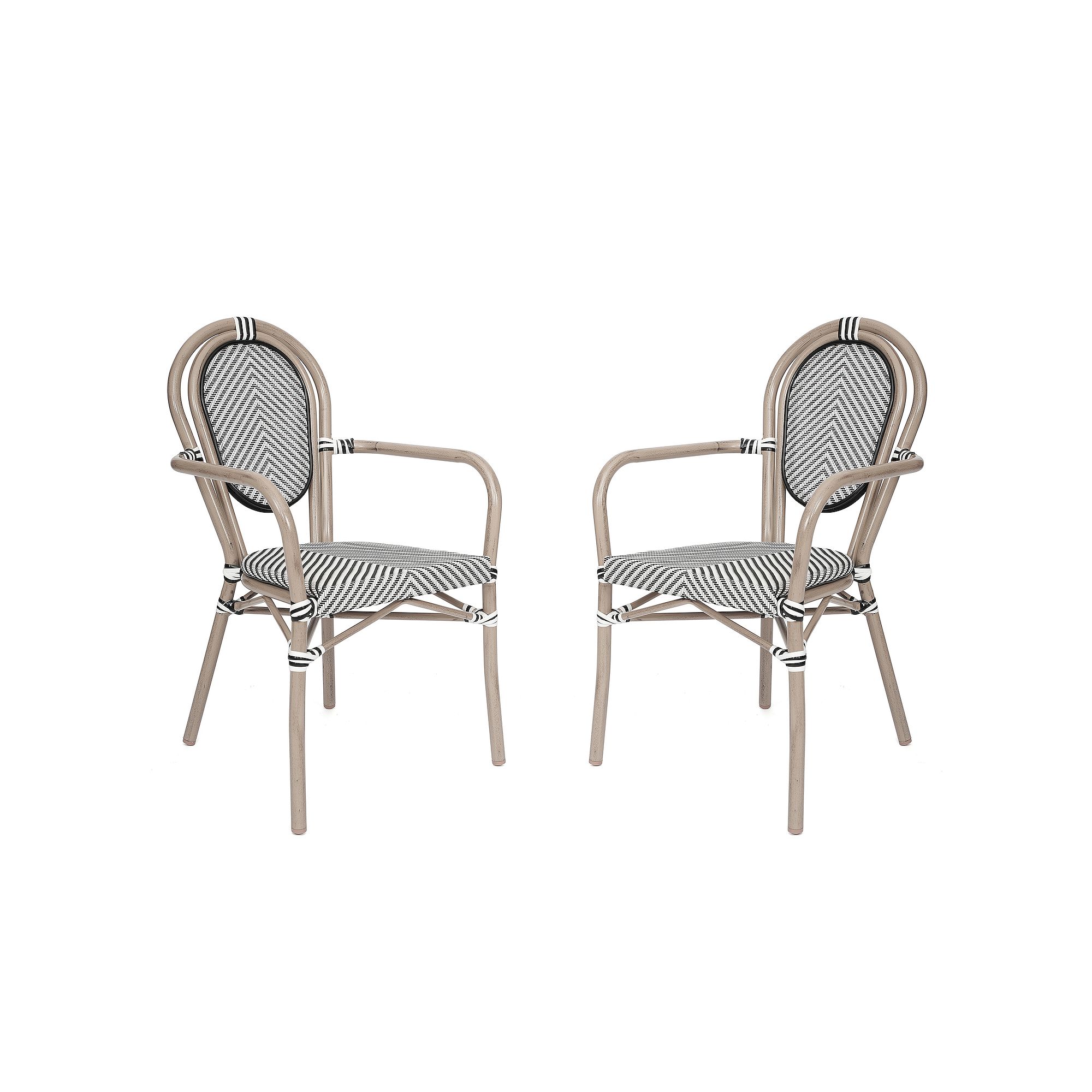 Flash Furniture Marseille Indoor / Outdoor Commercial Thonet Bistro Stack C