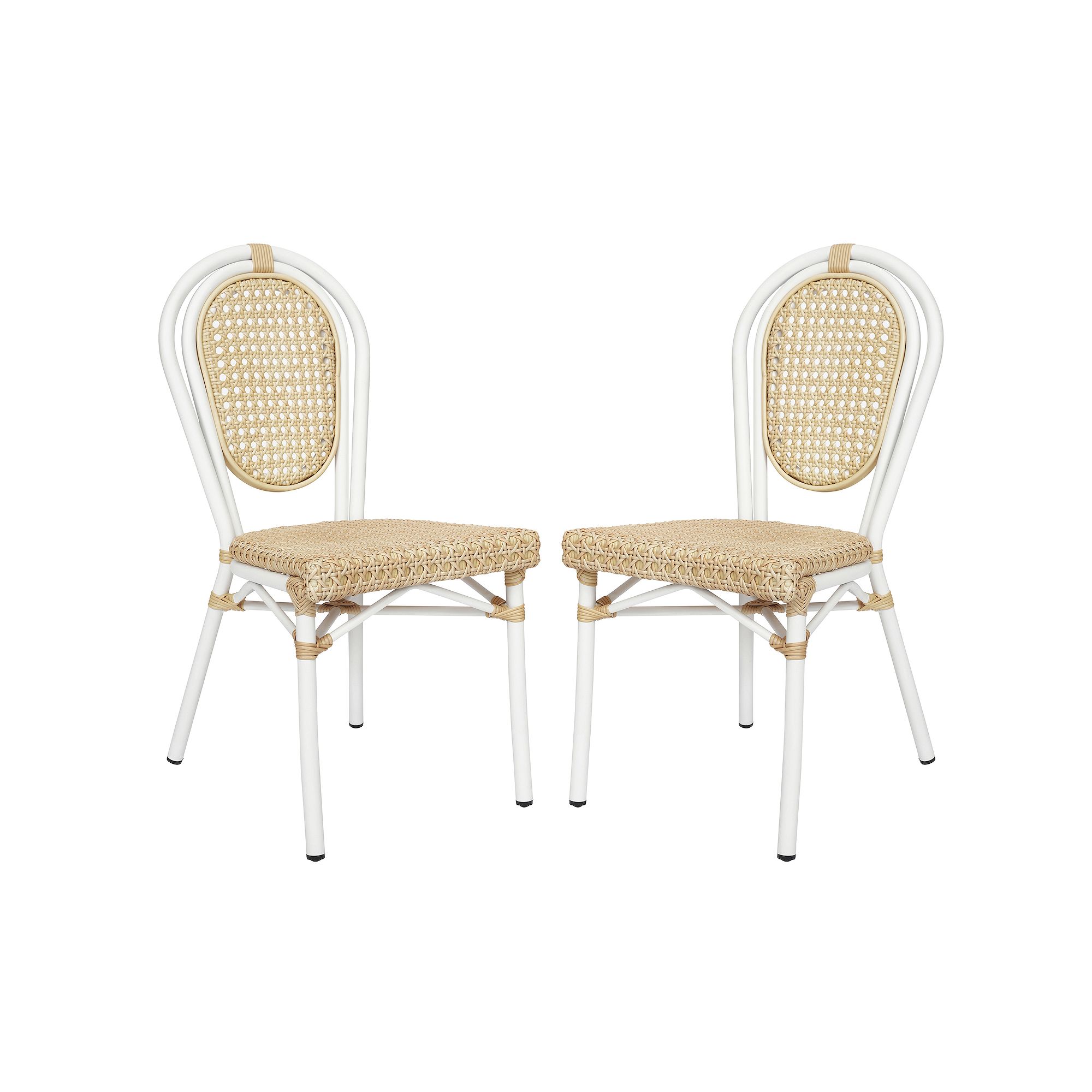 Flash Furniture Cannes Indoor / Outdoor Commercial Thonet Bistro Stacking C