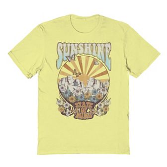 Men's COLAB89 by Threadless Sunshine Retro Graphic Tee