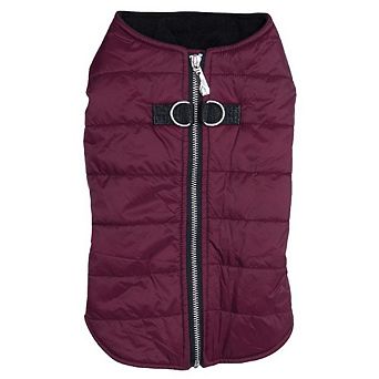Doggie Design Zip-up Dog Puffer Vest