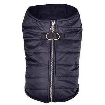Doggie Design Zip-up Dog Puffer Vest