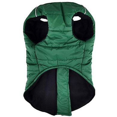 Doggie Design Zip-up Dog Puffer Vest