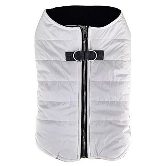 Doggie Design Zip-up Dog Puffer Vest