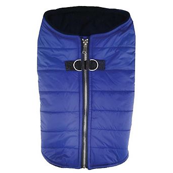 Doggie Design Zip-up Dog Puffer Vest