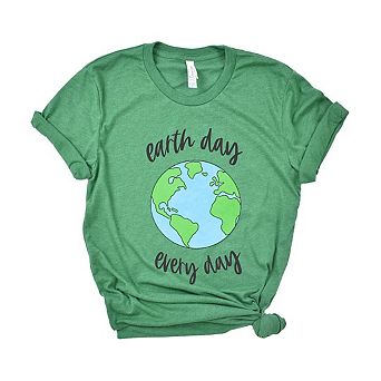 Earth Day Every Day Youth Short Sleeve Graphic Tee