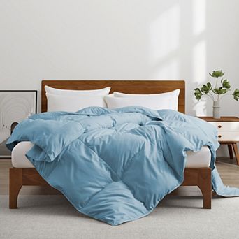 Unikome Lightweight Oversize Summer Blanket, Fluffy Goose Down Feather Duvet Insert