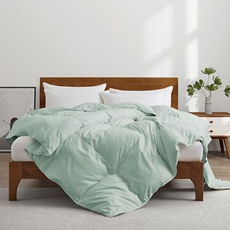 Unikome Lightweight Oversize Summer Blanket, Fluffy Goose Down Feather Duvet Insert