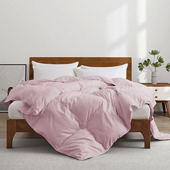 Unikome Lightweight Oversize Summer Blanket, Fluffy Goose Down Feather Duvet Insert
