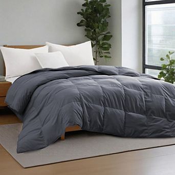 Unikome Fluffy Goose Down Feather Duvet Insert,lightweight Oversize Summer Blanket