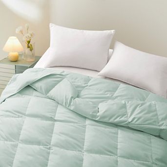 Unikome Fluffy Goose Down Feather Duvet Insert,lightweight Oversize Summer Blanket