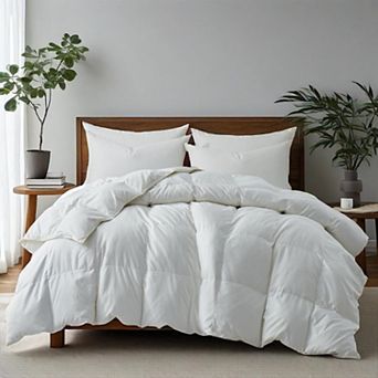 Unikome Ultra-fluffy All Season Goose Feather Down Duvet Comforter