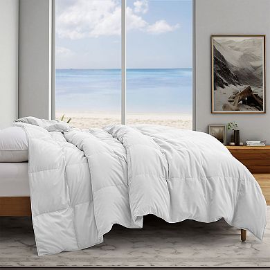 Unikome Lightweight Goose Down & Feather Duvet Comforter With Silent Softness