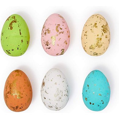 50x Easter Party Favor Foam Eggs For Diy Crafts Home Holiday Spring Decorations