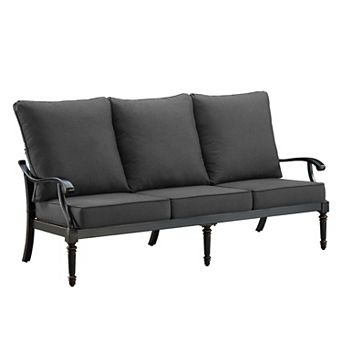 Oakland Living Rust Free Aluminum Deep Seat Sofa with Cushions