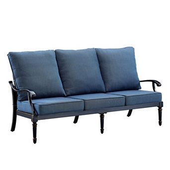Oakland Living Rust Free Aluminum Deep Seat Sofa with Cushions
