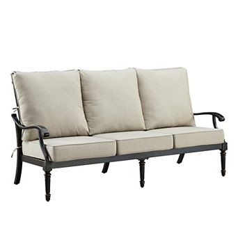 Oakland Living Rust Free Aluminum Deep Seat Sofa with Cushions