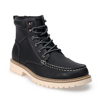 Sonoma Goods For Life® Harlann Men's Moc Toe Lug Sole Hiker Boots