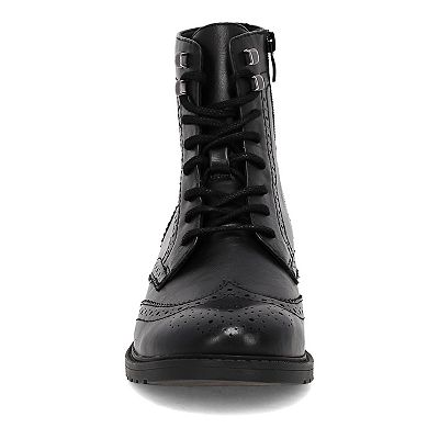 Sonoma Goods for Life Faux Leather Wingtip Lace Up Ankle Boots Sonoma Goods For Life® Men main image 4