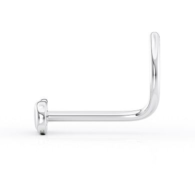 Lila Moon Curved Infinity Nose Stud