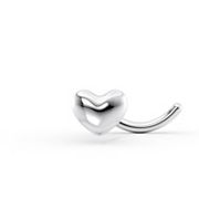 Artistique Sterling Silver Crystal Anchor Pendant Necklace