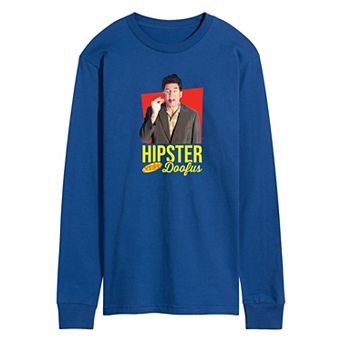 Men's Seinfeld Hipster Doofus Long Sleeve Graphic Tee