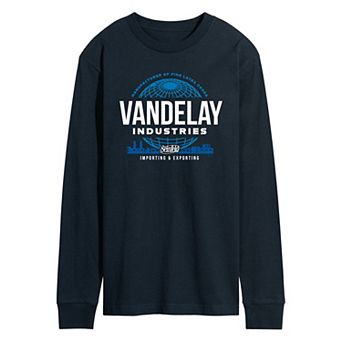 Men's Seinfeld Vandelay Industries Long Sleeve Graphic Tee